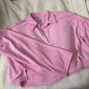 Out from Under baby pink cropped sweatshirt - Size Small